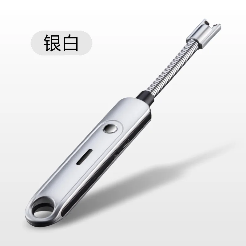 Новейшая электронная Usb зарядка дуговая Зажигалка плазменный электронный импульсный Зажигалка свечи и фейерверки для барбекю зажигалка труба дым - Цвет: 3
