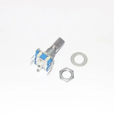 

5pcs/lot Plum handle 20mm rotary encoder coding switch / EC11 / digital potentiometer with switch 5 Pin In Stock