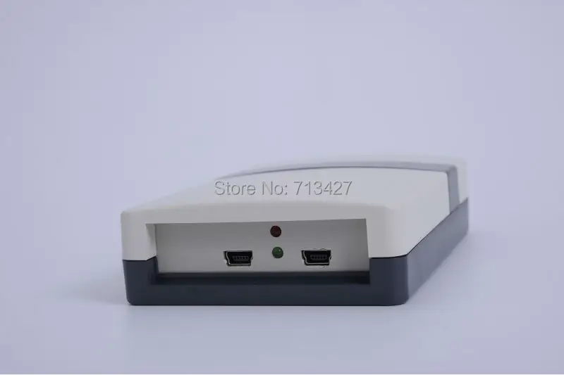 UHF rfid desktop reader with double USB communication interface and Support for encryption