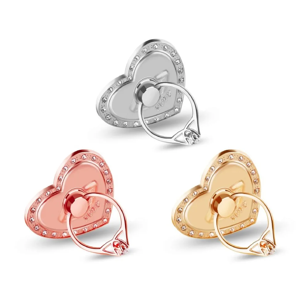 Finger Ring Phone Holder For iPhone X 8 7 6 6S Plus 5S Heart Shape Stand Holder for IPAD MP3 Car Mount Phone Stand For Samsung Finger Ring Phone Holder For iPhone X 8 7 6 6S Plus 5S Heart Shape Stand Holder for IPAD MP3 Car Mount Phone Stand For Samsung