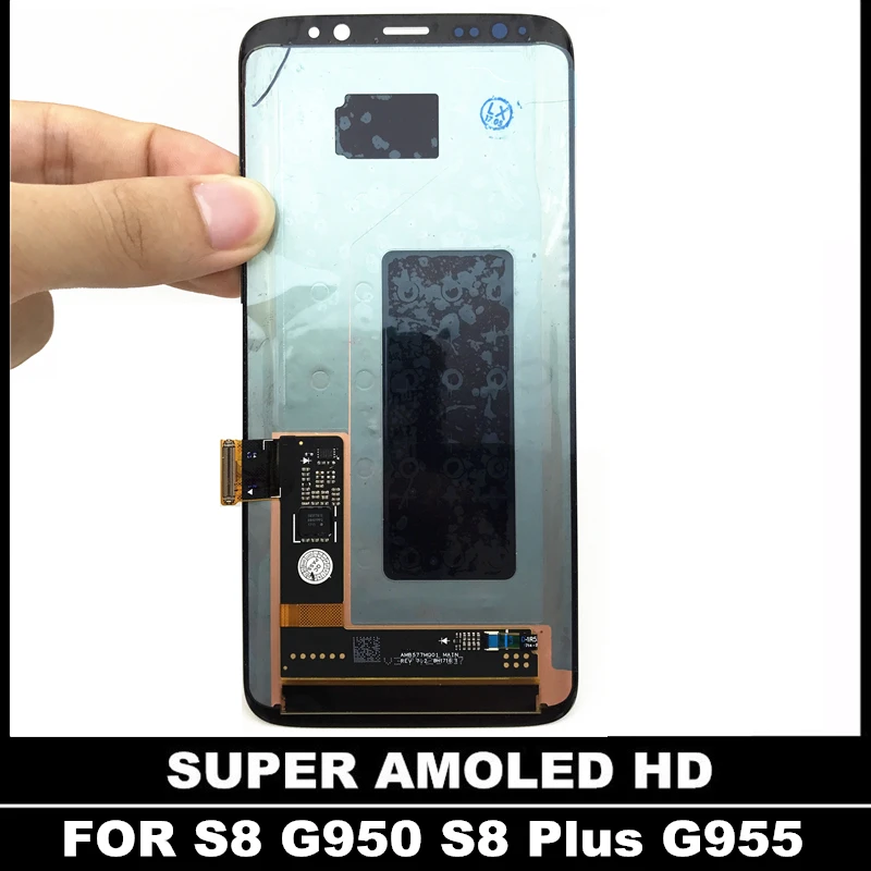 Высококачественный ЖК-дисплей S для Samsung Galaxy S8 g950 S8 Plus G955 Super AMOLED lcd сенсорный экран дигитайзер сборка Замена
