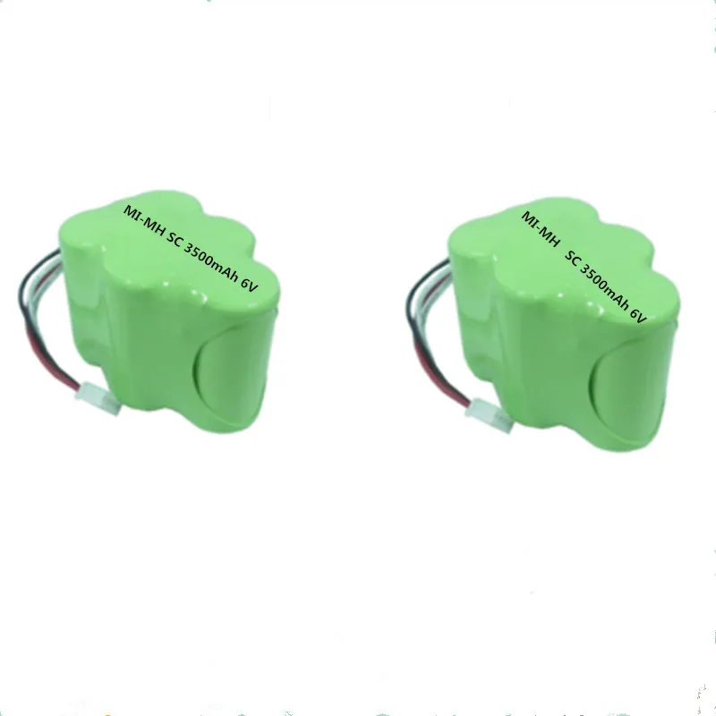 2шт 6В SC 3500MAH Ni MH NiMH Аккумулятор для пылесоса Dibea подметальная машина 720 730 760 CEN530 CEN630