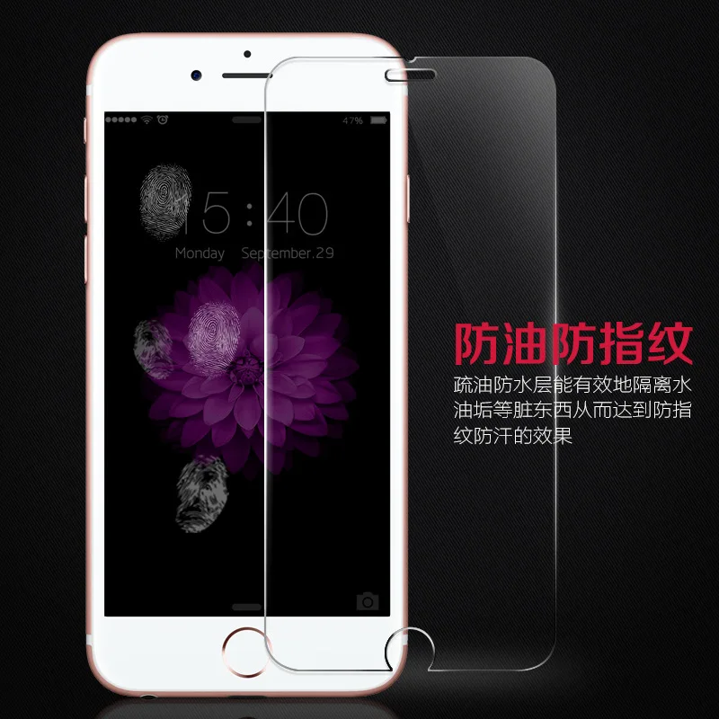 

For Iphone7 7plus 9H Nano Tempered Film Scratch resistant Blowout Prevention Hydrophobic Anti Fingerprint Screen Protector Film