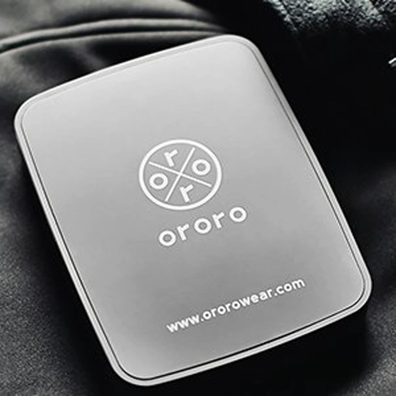 ORORO Heated Jacket Heated Clothes Rechargeable Battery & Charger Set