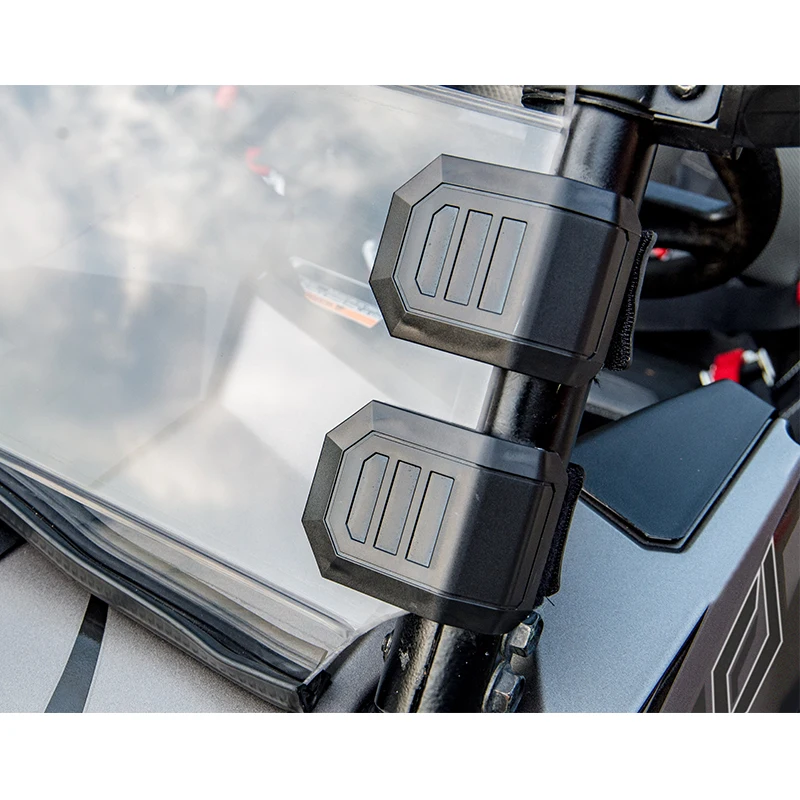 UTV 1 Set Universal Windshield Window HD Clamp for Can-Am Maverick 1000R for Honda Pioneer 500 700 