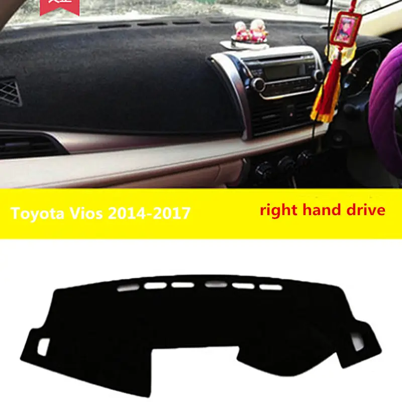 Motor dashboard Car Dashboard Pad For Toyota Vios 2014-2017 Right Hand Drive for with Free Shipping | Автомобили и мотоциклы