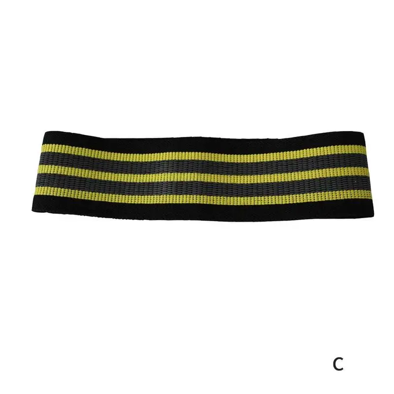 Yellow S Противоскользящие хлопковые набедренные Эспандеры для упражнений для йоги, растяжки, тренировок, фитнеса, тренировок - Цвет: Yellow S
