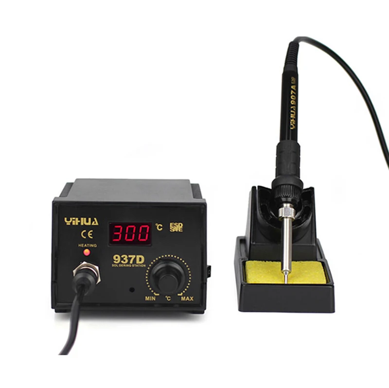 

YIHUA937D Digital display pad Constant temperature welding table Anti static welding table Lead free soldering station