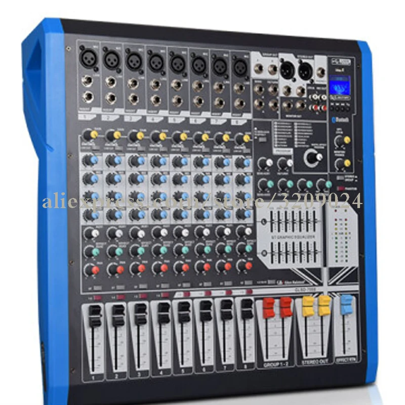 Performance Stage Mixer 8 12 16 channel Digital Effects USB Recorder
