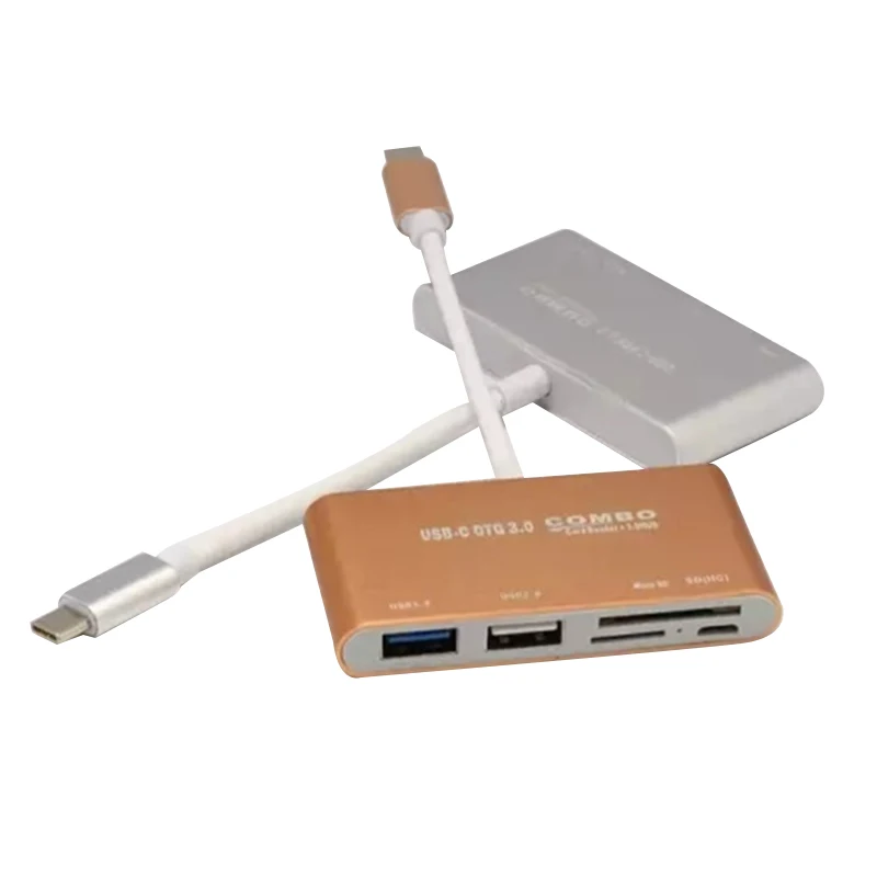 Тип-C USB3.0 совместимая с TF SD Card Reader