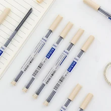 4 шт./компл. простой 0,5 мм 2B механический автоматический стержни для карандаша для основного компонента черный карандашный свинец удлинения для заправки зажигалок канцелярских принадлежностей