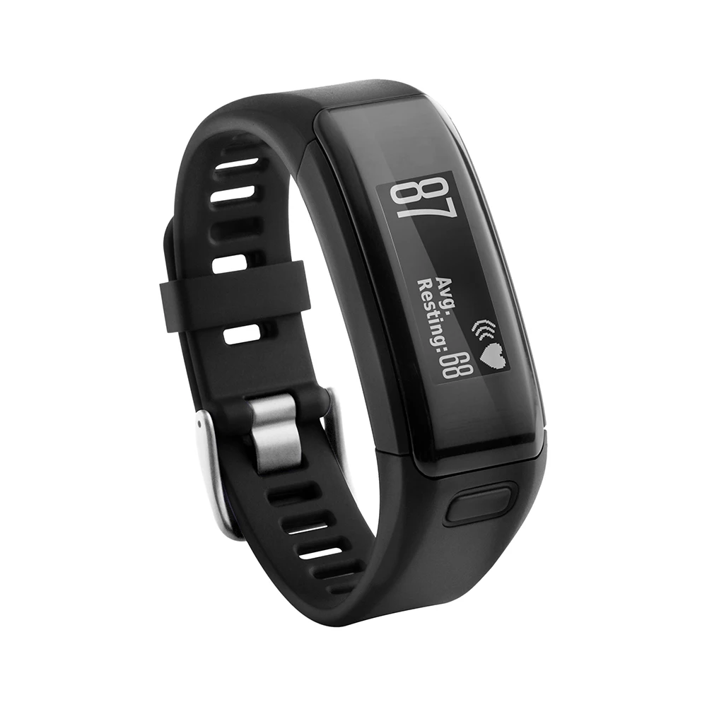 Замена часы группы спорта браслет силиконовый ремешок Quick Release группа для garmin Vivosmart HR smartwatch с инструментами