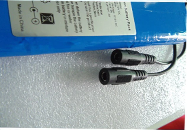 

18650 3S3P battery pack 12v 11.1v 6000mah for Testing equipment, solar lights, rescue equipment, industrial lighting