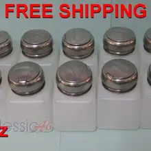 4 унций Белый спирт/припой флюс пустой контейнер для бутылок жидкий пресс Бутылка дозатора насоса чистящий ящик для жидкостей(10 шт/лот