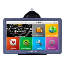 

Carrvas GPS Sat Nav 7 Inch Sat Nav Devices Outdoor GPS Navigation System with Maps for Europe For Truck Car