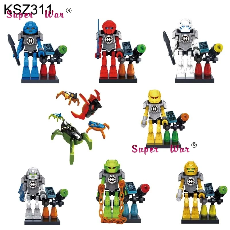 

Single Building Blocks Cartoon Movie Hero factory Unikitty Emmet Wyldstyle Sonic Blossom Bubbles DIY toys for children