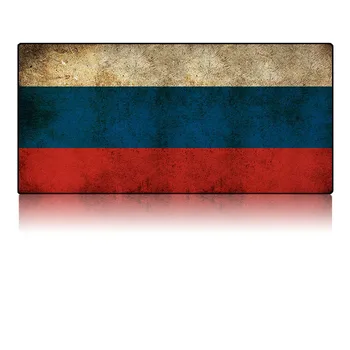 

Large mouse pad Plain Extended Water-resistant Anti-slip Natural Rubber Gaming mousepad Desk Mat 90*40CM for Russian flag