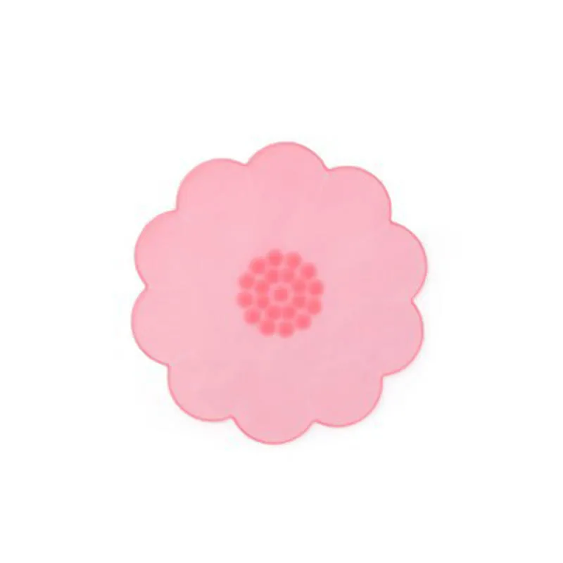 Flower Shaped Red Красочные силиконовые крышки для сохранения свежести, растягивающиеся крышки для миски для еды, многоразовые кухонные инструменты, столовые приборы, герметичный контейнер для хранения, пленочная крышка - Цвет: Flower Shaped Red