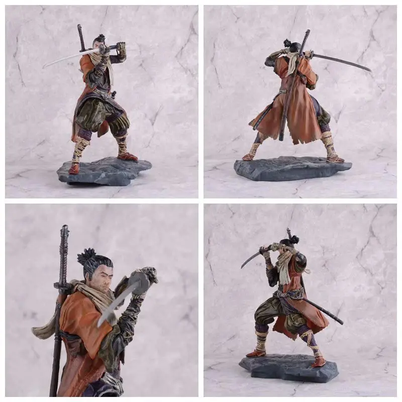 GZTZMY SEKIRO Shadows Die Twice game figures Anime PVC Action Figures toys figure Toys For Kids children Christmas Gifts | Игрушки и