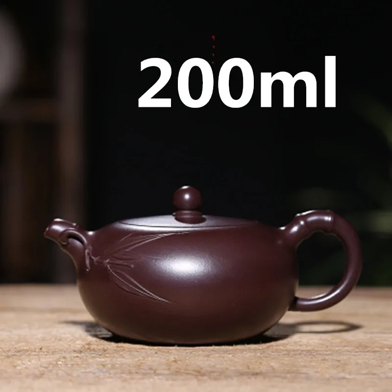 

Chinese Porcelain Teapots Yixing Teapot Gongfu Tea Set Zisha Tea Pot 200ml New Arrived High Quality With Gift Box Safe Packaging