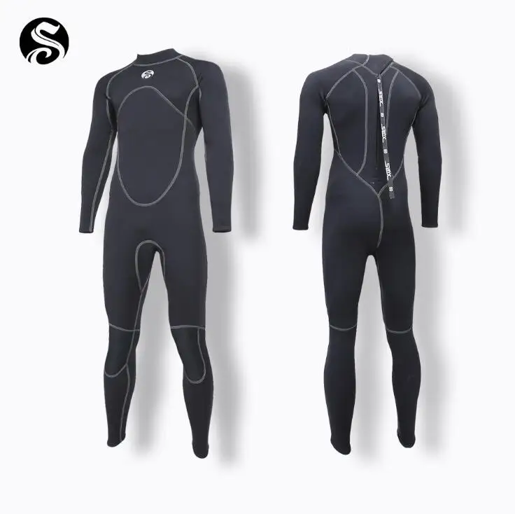 3mm Neoprene Thick Warm diving suit long sleeved one-piece suits sunscreen clothing snorkeling Prevent Jellyfish surf swimsuit 3mm Neoprene Thick Warm diving suit long sleeved one-piece suits sunscreen clothing snorkeling Prevent Jellyfish surf swimsuit