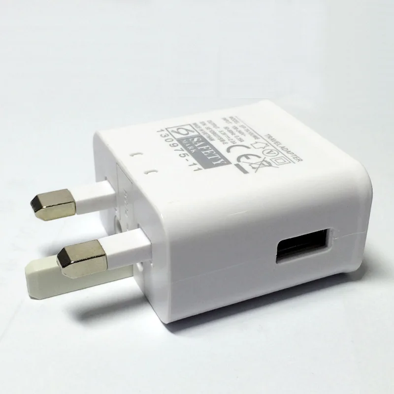 New UK Singapore HK 3 Pin Plug Fast Steady USB Charger for