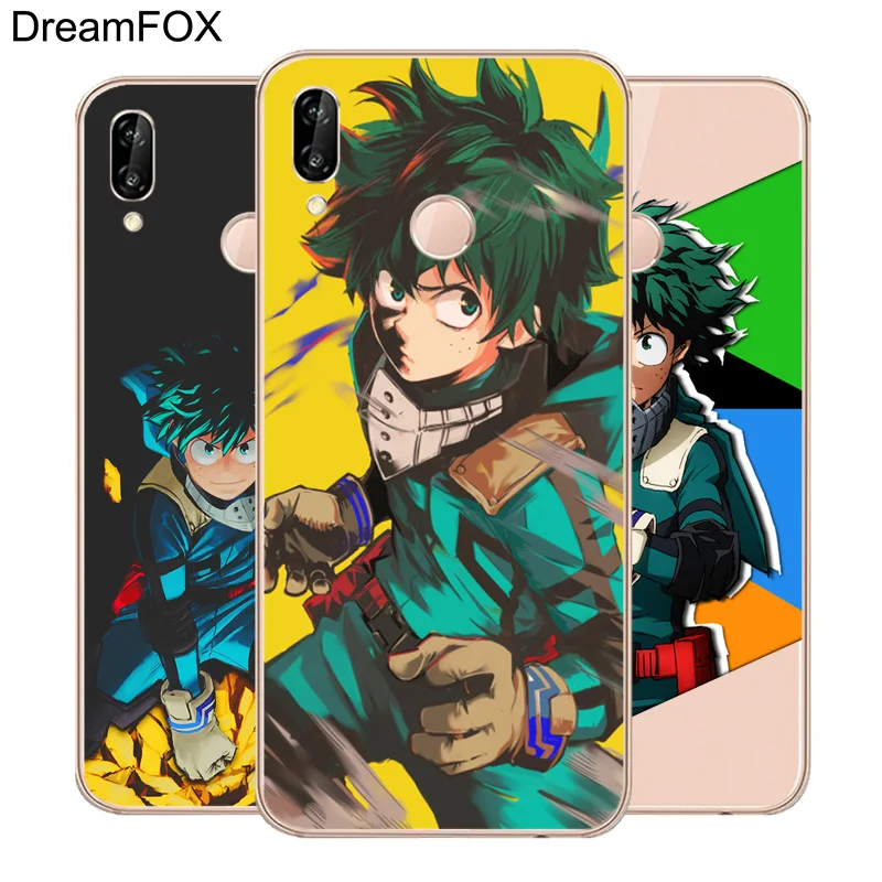 Мягкий силиконовый чехол DREAMFOX M410 Boku No Hero Academy из ТПУ для huawei Honor 6A 6C 7X9 10 P20 P30 Lite Pro P