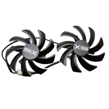 

2Pcs/set GTX1070/1060 GPU VGA Card Cooler Fan for MAXSUN GTX1070 GTX 1060 graphics card as replacement