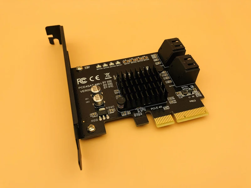 Marvell 88SE9230 чипсет PCI Express Raid Card 4 порта SATA 3,0 Add On Card совместимый с PCI-E Спецификация версия 2,2 для ПК