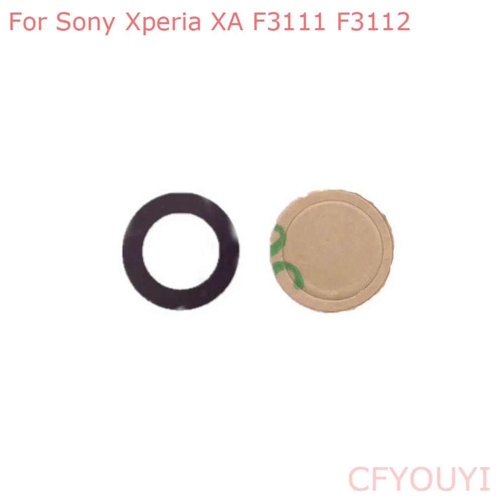 

For Sony Xperia XA F3111 F3112 Rear Back Camera Lens Cover with Adhesive Glue