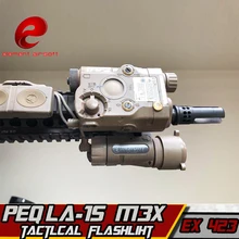 Element Airsoft Softair оружейный светильник для охоты PEQ 15 красный ИК лазерный переключатель тактический флэш-светильник Оружейная лампа M3X винтовочный светильник
