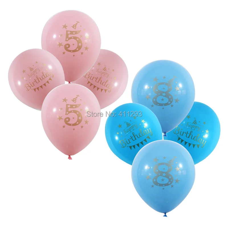 12 unids/lote niños cumpleaños globo escribiendo número 1 2 3 4 5 6 7 8 9 años 1st 2nd fiesta de cumpleaños digital globo de látex Globos 12 unids/lote niños cumpleaños globo escribiendo número 1 2 3 4 5 6 7 8 9 años 1st 2nd fiesta de cumpleaños digital globo de látex Globos