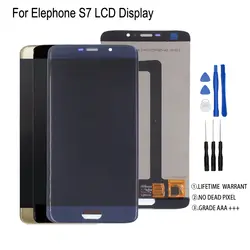 Оригинальный для Elephone S7 ЖК-дисплей Дисплей Сенсорный экран планшета Ассамблеи для Elephone S7 Экран дисплея ЖК-дисплей Дисплей телефон Запчасти