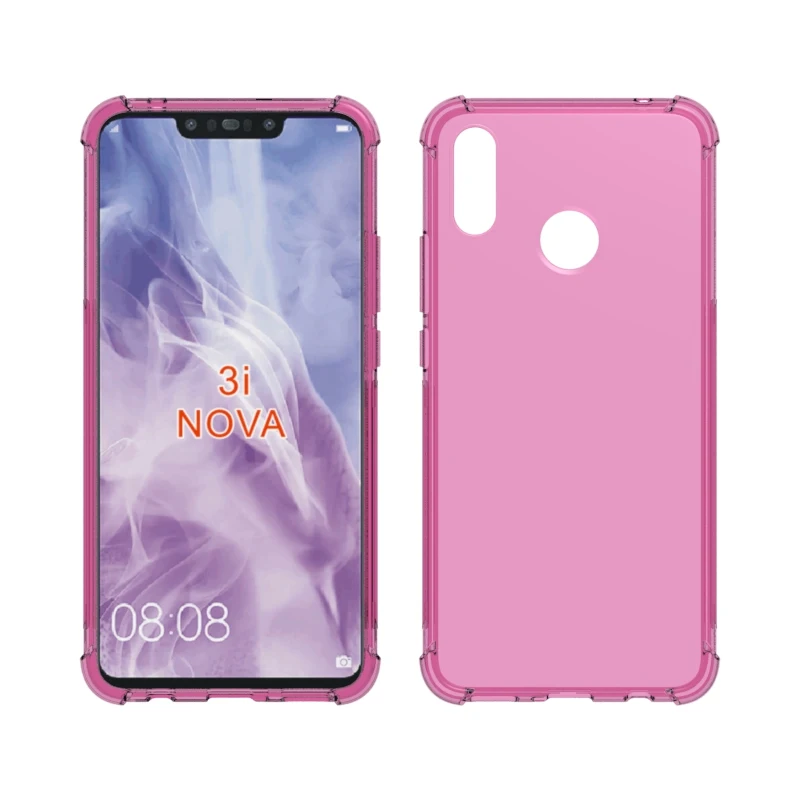 Бренд gligle противоударный Мягкий ТПУ силиконовый кожаный чехол для huawei Nova 3I чехол защитный чехол