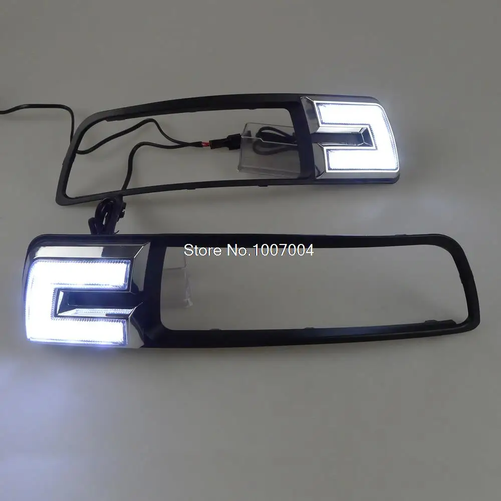 2 pcs/lot Car Daytime Running Lights Sedan LED fog lamp DRL car accessories for 2009-2012 Geely Emgrand EC7