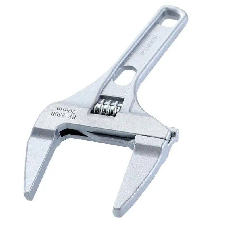 

Aluminium Alloy Large Open End Wrench Multifunctional Sanitary Spanner Not Easy to Slip Universal Spanner Repair Tool for Hose