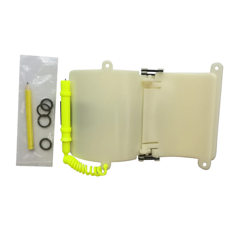 مضيئة تحت الماء الثلاثي الغوص المعصم الكتابة سليت مع قلم رصاص الذراع 3 لوحات الكتابة مجلس مضيئة تحت الماء الثلاثي الغوص المعصم الكتابة سليت مع قلم رصاص الذراع 3 لوحات الكتابة مجلس