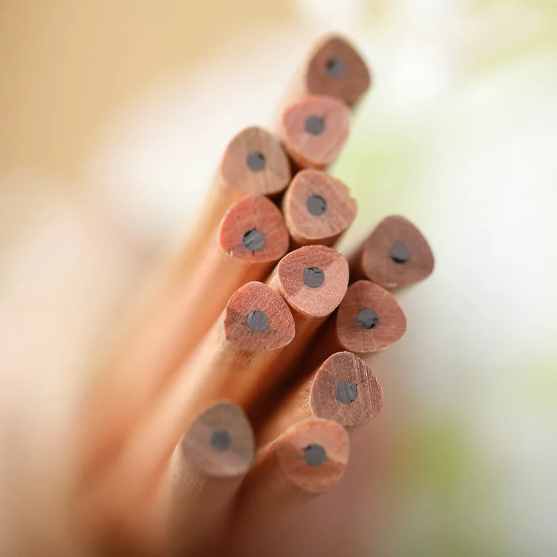 Hb карандаши с треугольными деревянными винтажными карандашами HB matite potloden для