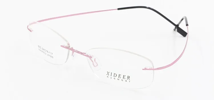 BCLEAR, модные, новейшие, с памятью, титановый сплав, очки, оптическая оправа,, дешевые, без оправы, очки для женщин, кошачий глаз, очки