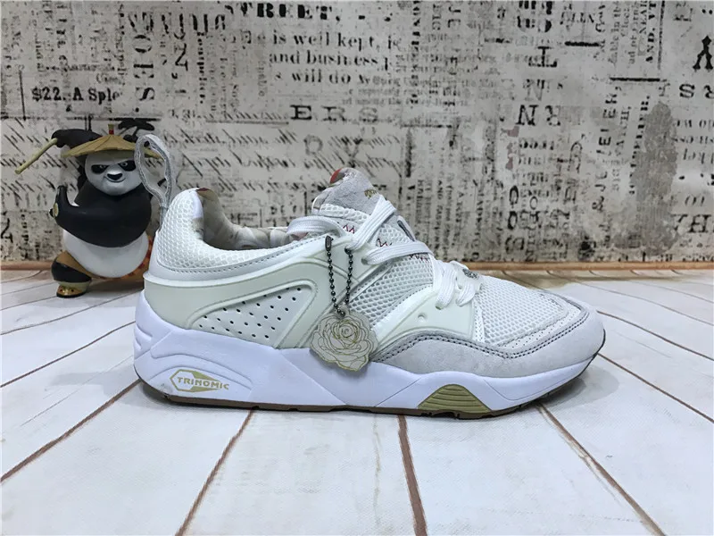 

Puma BoG x Careaux Graphic PUMA Blaze of Glory NU x Stamd Creepers women's and men shoes Breathable Badminton Shoes Sneak 40-44