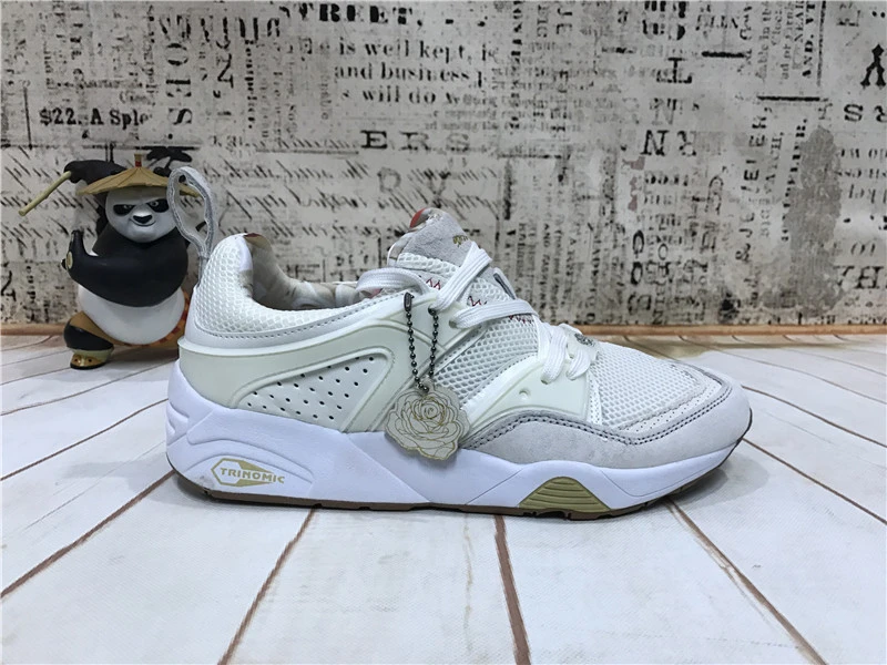 Puma BoG x Careaux gráfico PUMA Blaze of Glory nux Stamd Creepers zapatos de mujer y hombre bádminton zapatos Sneak 40 44|Bádminton| - AliExpress