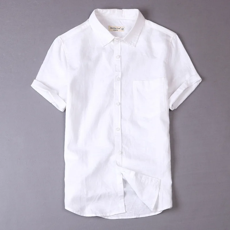 

2018 New Summer men shirts Short-Sleeved Brand Clothing Camisas Hombre Vestir Lapel Fashion Casual Shirt Men camisa masculina
