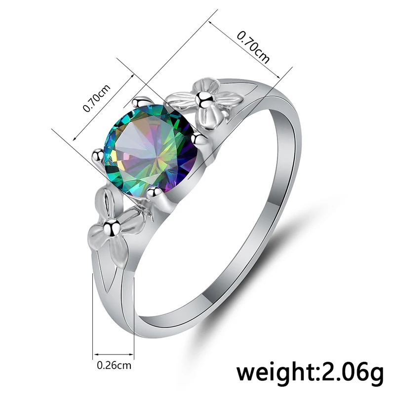Dovolov-AAA-CZ-Zircon-Bloem-Wedding-Ring-Voor-Vrouwen-Mode-Witte-Goud-Kleur-Regenboog-Ronde-Zirkoon (1)