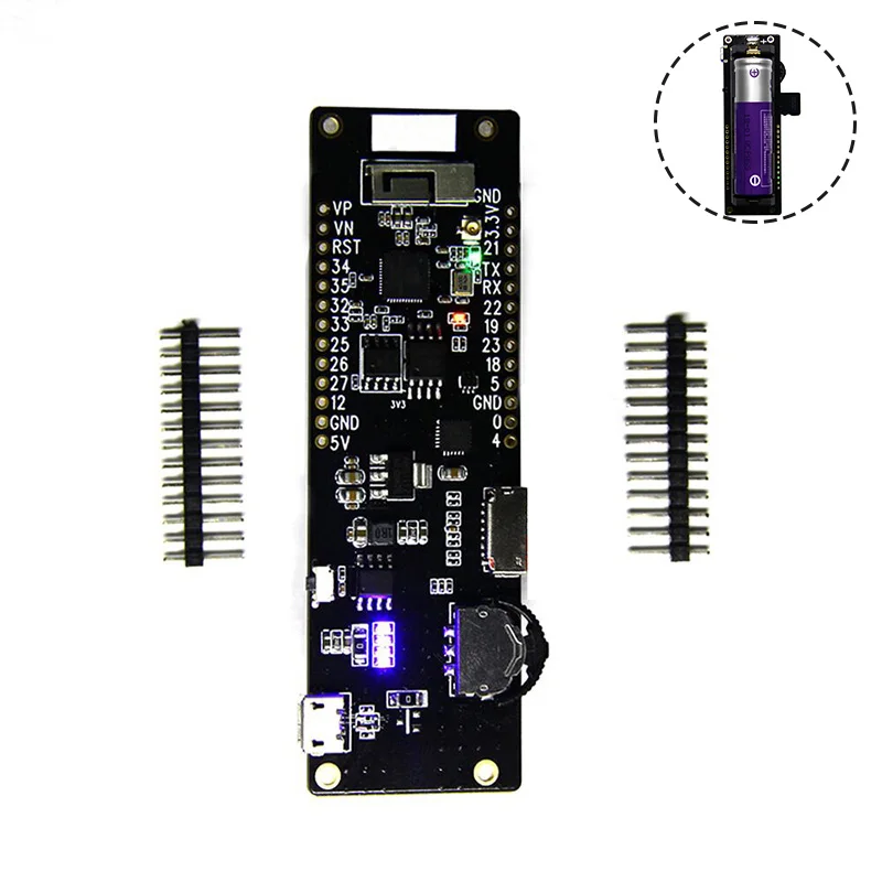 Горячая TTGO T-Cell WiFi Bluetooth модульная Батарея Держатель сиденья ESP32 SPI Flash 4 MB Psram micropyn BUS66