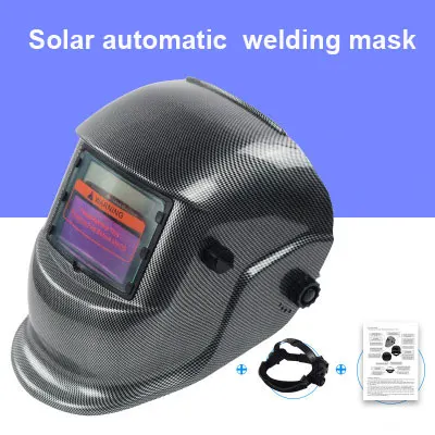 

Head wearing welding mask /Solar Auto Darkening Welding Helmet Mask Cap Goggles Tool UV/IR Presevation