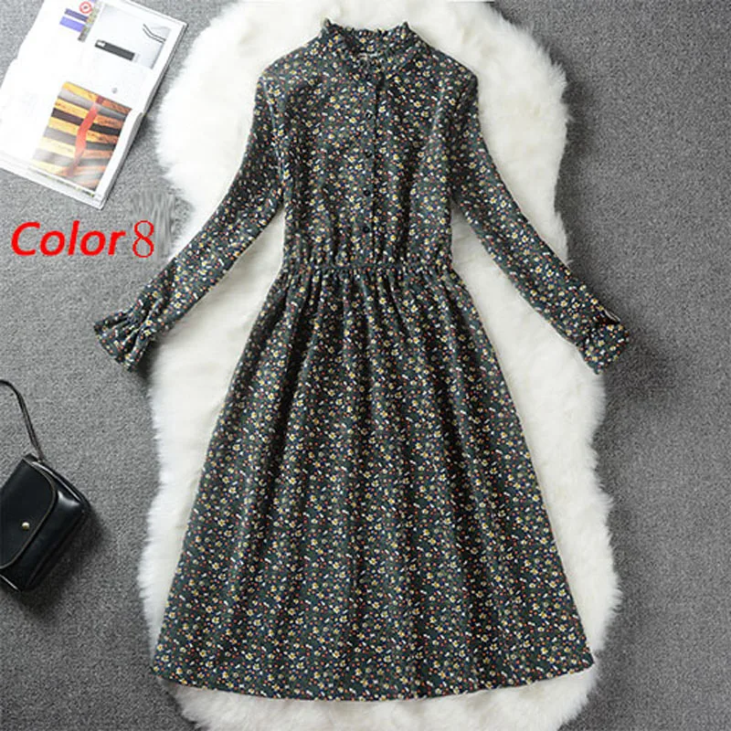 Corduroy-High-Elastic-Waist-Vintage-Dress-A-line-Style-Women-Full-Sleeve-Flower-Plaid-Print-Dresses.jpg_640x640