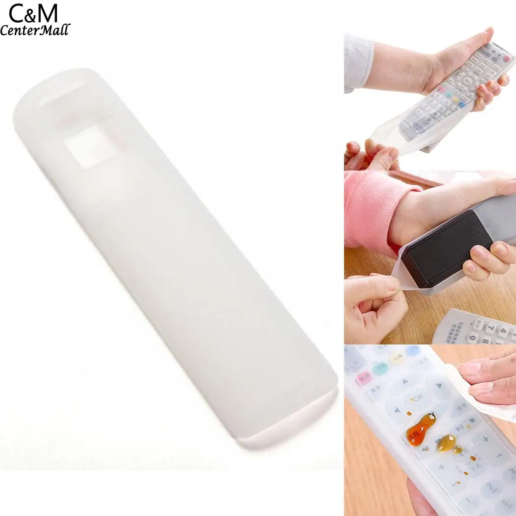 

Dust Conditioning Protective Air Waterproof Control TV Remote Silicone Cover New