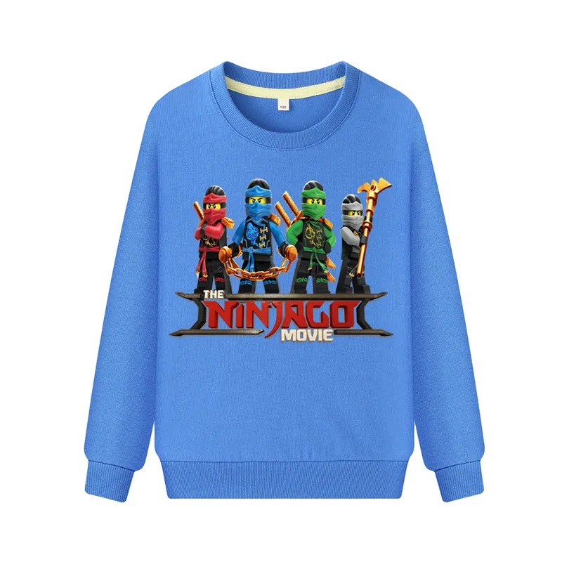 

Ninjago Print Hoodies Sweatshirts Kids Clothing Long Sleeve Pullover Hoodies Boys Girls Casual Hoodie Children Autumn Coat DZ123