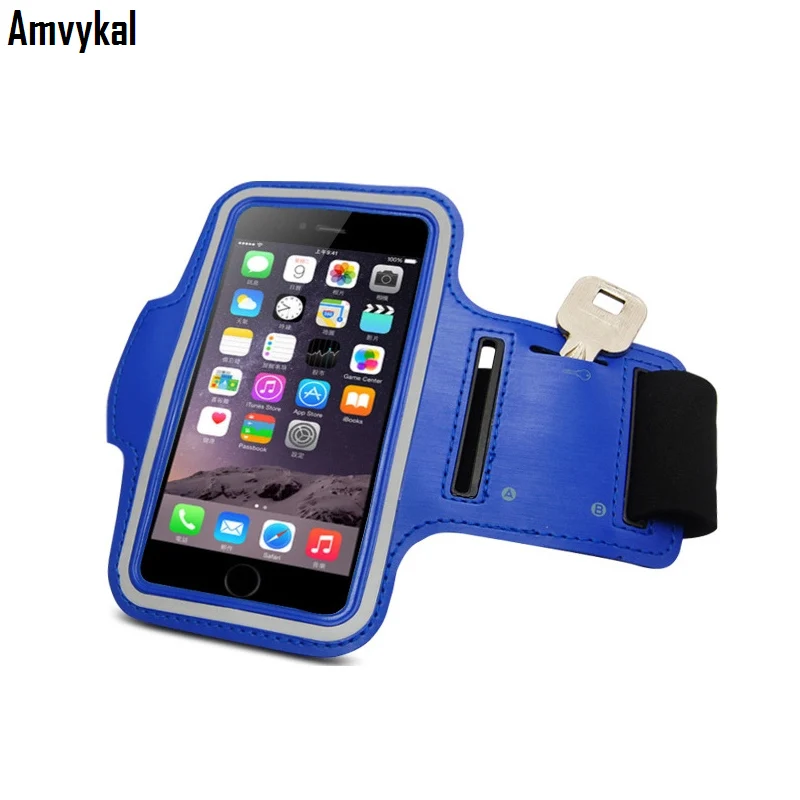 Amvykal для iPhone X 7 78 6s Plus SE чехол на руку для бега и занятий спортом Водонепроницаемый бег, телефонная сумка для iPhone samsung S8 S7 чехол 500 шт./лот