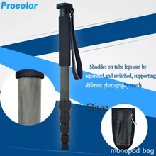 Universal camera monopod Self Travel Photography Essential portability Gift bag free shipping Monopod